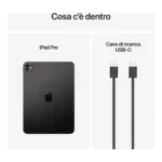 Apple iPad Pro 11" Wi-Fi 1TB display nanotexture Nero Siderale - immagine 6