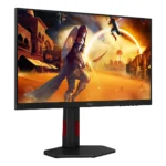 AOC G4 24G4ZR Monitor PC 60,5 cm (23.8") 1920 x 1080 Pixel Full HD LED Nero, Rosso - immagine 5