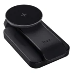 Trust Viro Supporto di ricarica magnetico wireless 3 in 1 - Nero - immagine 4