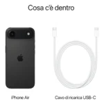Apple iPhone Air 256GB Nero Siderale - immagine 3