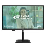 AOC Q27P4U Monitor PC 68,6 cm (27") 2560 x 1440 Pixel Wide Quad HD Nero