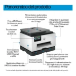 HP OfficeJet Pro 9130b Wireless All-in-One Colore Stampante, Stampa fronte/retro; fotocopiatrice, scanner - immagine 3