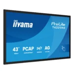 iiyama T4329AS-B1AG Monitor PC 108 cm (42.5") 3840 x 2160 Pixel 4K Ultra HD LED Touch screen Nero - immagine 5