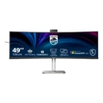 Philips 49B2U6903CH/00 Monitor PC 124 cm (48.8") 5120 x 1440 Pixel Dual QHD LCD Grigio