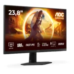 AOC G4 Q24G4RE Monitor PC 60,5 cm (23.8") 2560 x 1440 Pixel Quad HD LED Nero, Rosso - immagine 2