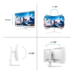 Philips Evnia 5000 Monitor PC 68,6 cm (27") 3840 x 2160 Pixel 4K Ultra HD LCD Bianco - immagine 3