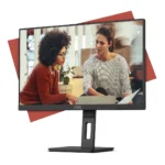 AOC E3 24E3QAF Monitor PC 60,5 cm (23.8") 1920 x 1080 Pixel Full HD LCD Nero - immagine 2