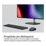 HP E4ET3EA All-in-One PC Copilot+ PC Intel Core Ultra 7 356H 68,6 cm (27") 2560 x 1440 Pixel PC All-in-one 16 GB DDR5-SDRAM 1 TB SSD Windows 11 Home Wi-Fi 7 (802.11be) Nero, Grigio - immagine 12