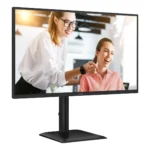 AOC E4 Q27E4CV Monitor PC 68,6 cm (27") 2560 x 1440 Pixel Quad HD LED Nero - immagine 7