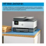 HP OfficeJet Pro 9120b Wireless All-in-One Colore Stampante, Stampa fronte/retro; fotocopiatrice, scanner - immagine 6