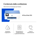 HP Envy 7231 Wireless All-in-One Colore Stampante, Instant Ink - immagine 5