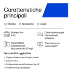 HP OfficeJet Pro 9720e Wireless All-in-One Colore Stampante, Stampa fronte/retro; fotocopiatrice, scanner - immagine 17