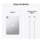 Apple iPad Pro 11" Wi-Fi + Cellular 1TB display standard Argento - immagine 6