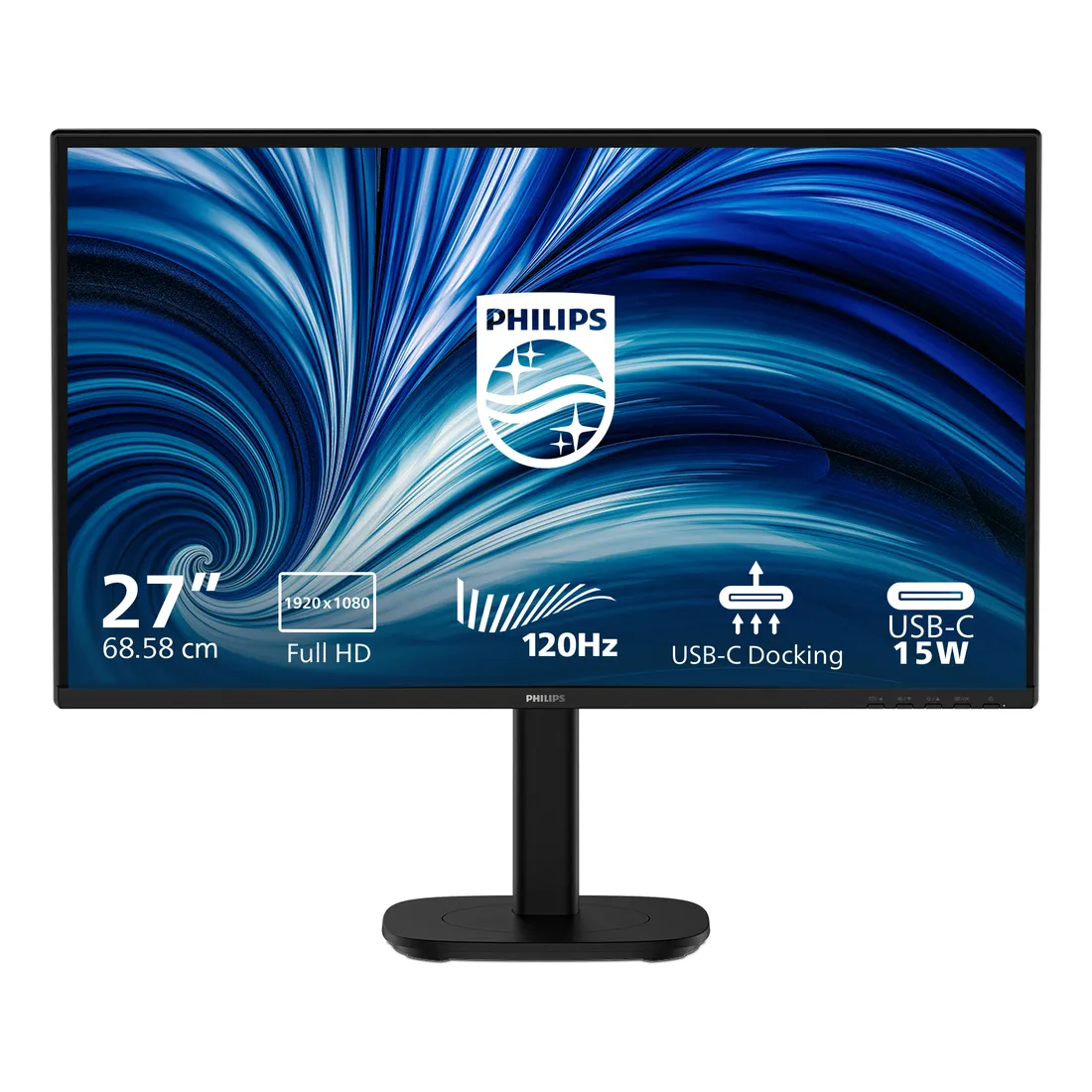 a14be26857249df37b5316063f34b714e67c103a.webp Philips Serie 3000 27B2U3301/00 Monitor PC 68,6 cm (27") 1920 x 1080 Pixel Full HD LCD Nero - immagine 1
