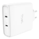Trust Maxo Caricabatteria a 2 porte USB-C GaN da 100 W - Bianco EU