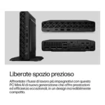 HP E07KYAT PC/stazione di lavoro Copilot+ PC 445 16 GB DDR5-SDRAM 512 GB SSD Windows 11 Pro Mini PC AI PC - immagine 10