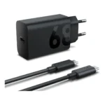 Lenovo 68W USB-C GaN Wall Charger, alimentatore da Parete USB-C 68W con Cavo 1,5m 6A, Caricabatterie a Ricarica Rapida e Sicura per Tablet, PC e Dispositivi Compatibili