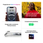 Apple iPhone 16e 128GB Nero - immagine 7