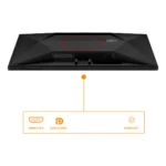 AOC G4 Q27G42XNE Monitor PC 68,6 cm (27") 2560 x 1440 Pixel Quad HD LED Nero, Rosso - immagine 3