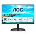 AOC B2 22B2H/EU Monitor PC 54,6 cm (21.5") 1920 x 1080 Pixel Full HD LED Nero
