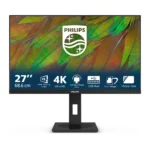 Philips Serie 3000 27B1N3800/00 Monitor PC 68,6 cm (27") 3840 x 2160 Pixel 4K Ultra HD LCD Nero - immagine 2