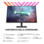 OMEN by HP Monitor da gaming 27" UHD 144 Hz - OMEN 27k - immagine 3
