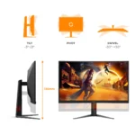 AOC G4 C27G4Z2 Monitor PC 68,6 cm (27") 1920 x 1080 Pixel Full HD LCD Nero, Rosso - immagine 3