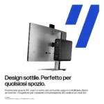 HP Z2 Mini G1i Wolf Pro Security Edition Intel Core Ultra 7 265 32 GB DDR5-SDRAM 1 TB SSD NVIDIA RTX A400 Windows 11 Pro Mini PC Stazione di lavoro AI Workstation, AI PC Nero - immagine 7