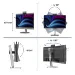 Philips Serie 4000 24B2U4301H/00 Monitor PC 60,5 cm (23.8") 1920 x 1080 Pixel Full HD LCD Grigio - immagine 3