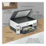 HP Smart Tank 7005 Wireless All-in-One Colore Stampante, Stampa fronte/retro; fotocopiatrice, scanner - immagine 6
