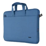 Trust Bologna Sottile borsa per laptop ecocompatibile, per laptop da 16 pollici - Blu - immagine 2