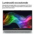 HP E4EW9EA laptop Copilot+ PC Computer portatile 40,6 cm (16") 2K 24 GB DDR5-SDRAM 512 GB SSD Wi-Fi 6 (802.11ax) Windows 11 Home Grigio, Argento - immagine 10