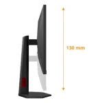 AOC G4 Q27G4SRU Monitor PC 68,6 cm (27") 2560 x 1440 Pixel Quad HD LED Nero, Rosso - immagine 3