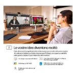 HP Monitor serie 7 Pro 4K per videoconferenze da 27" - 727pm - immagine 4