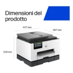 HP OfficeJet Pro 9132e Wireless All-in-One Colore Stampante, Instant Ink; Stampa fronte/retro - immagine 9