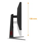 AOC G4 U27G4XM Monitor PC 68,6 cm (27") 3840 x 2160 Pixel 4K Ultra HD LED Nero, Rosso - immagine 3