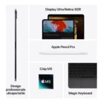 Apple iPad Pro 11" Wi-Fi 2TB display standard Argento - immagine 5