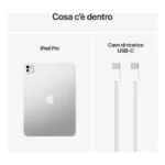 Apple iPad Pro 11" Wi-Fi 2TB display standard Argento - immagine 6