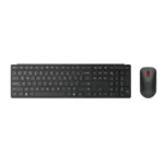 Lenovo 4X31S04830 tastiera Mouse incluso Casa/ufficio RF senza fili + Bluetooth Italiano Nero - immagine 3