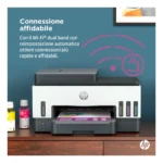 HP Smart Tank 7605 Wireless All-in-One Colore Stampante, Stampa fronte/retro; fotocopiatrice, scanner - immagine 8