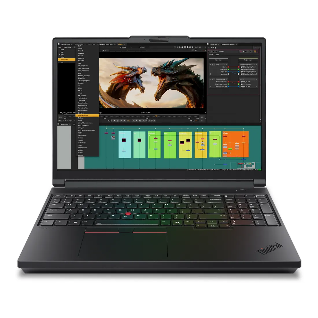 c1b7e300365ac4fdb1ec61cd31adb904fc3fae24.webp Lenovo ThinkPad T16g Gen 3 Intel Core Ultra 7 255HX Computer portatile 40,6 cm (16") WUXGA 64 GB DDR5-SDRAM 1 TB SSD NVIDIA GeForce RTX 5080 Laptop GPU Wi-Fi 7 (802.11be) Windows 11 Pro Nero Italiano - immagine 1