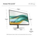 HP Series 5 Monitor serie 5 Pro FHD 23,8" - 524pf - immagine 3