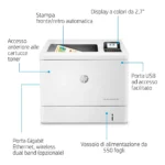 HP Color LaserJet Enterprise Stampante Enterprise Color LaserJet M554dn - immagine 8