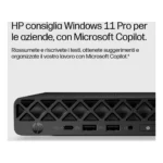 HP E07KVAT PC/stazione di lavoro Copilot+ PC Intel Core Ultra 7 356H 16 GB DDR5-SDRAM 512 GB SSD Windows 11 Pro Mini PC AI PC - immagine 9