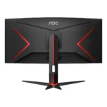 AOC G2 CU34G2XP Monitor PC 86,4 cm (34") 3440 x 1440 Pixel UltraWide Quad HD LED Nero, Rosso - immagine 7