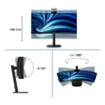 Philips Serie 3000 34B2U3600CH/00 Monitor PC 86,4 cm (34") 3440 x 1440 Pixel Wide Quad HD LCD Nero - immagine 6