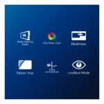 Philips Serie 5000 34E1C5600HE/00 Monitor PC 86,4 cm (34") 3440 x 1440 Pixel 4K Ultra HD LED Nero - immagine 2