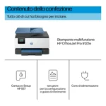 HP OfficeJet Pro 9122e Wireless All-in-One Colore Stampante, Instant Ink; Stampa fronte/retro - immagine 6