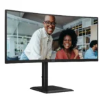AOC E4 CU34E4CV Monitor PC 86,4 cm (34") 3440 x 1440 Pixel UltraWide Quad HD LCD Nero - immagine 9