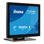 iiyama ProLite T1721MSC-B3 Monitor PC 43,2 cm (17") 1280 x 1024 Pixel SXGA Touch screen Da tavolo Nero - immagine 3
